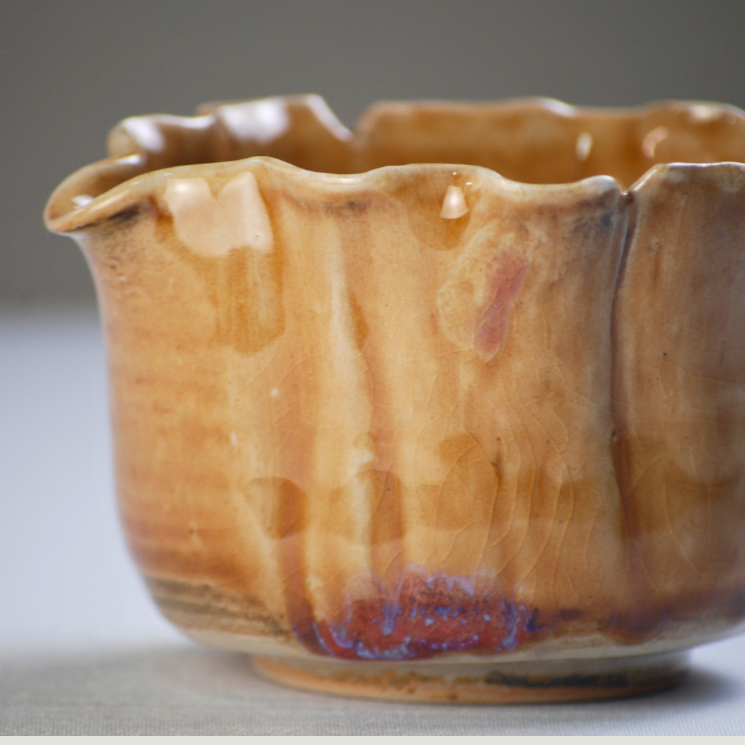 Bearded Iris | Handmade Matcha Bowl |