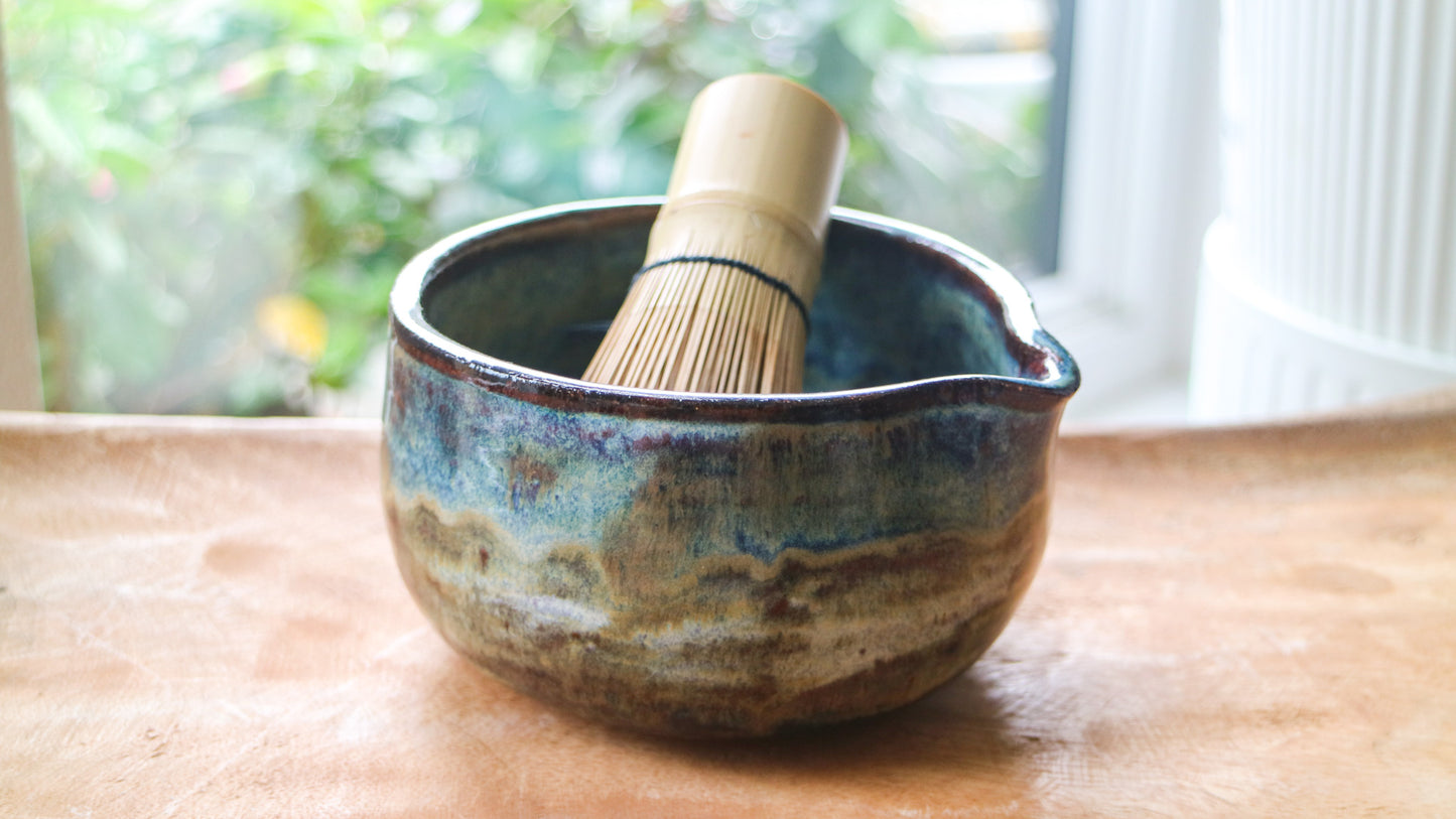 Ocean- Handmade Matcha Bowls