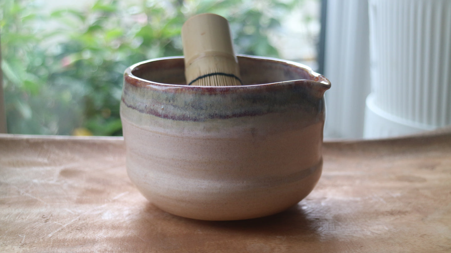 Desert Bloom- Handmade Matcha Bowls