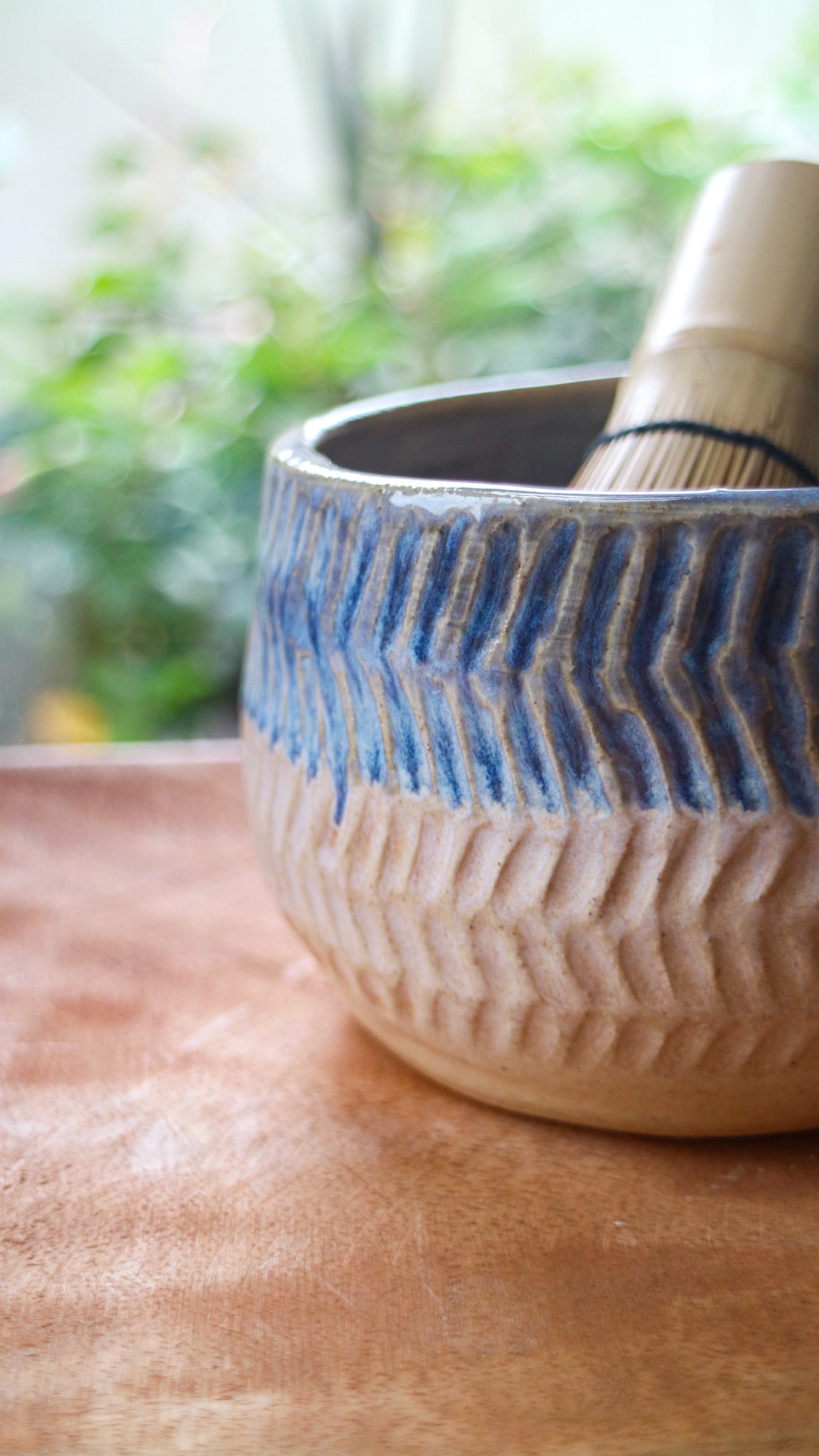 Sea Waves - Handmade Matcha Bowls