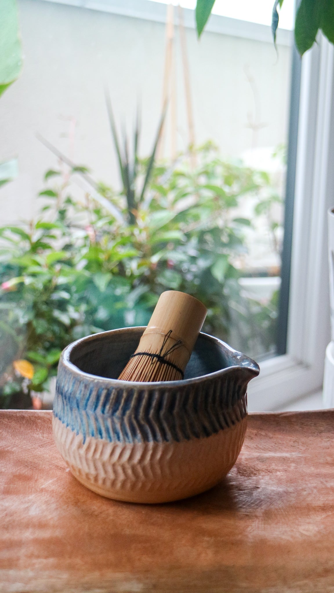 Sea Waves - Handmade Matcha Bowls