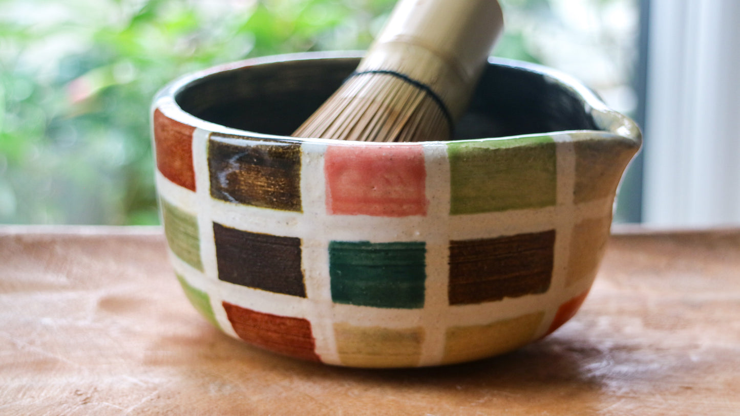 Color Palette- Handmade Matcha Bowls