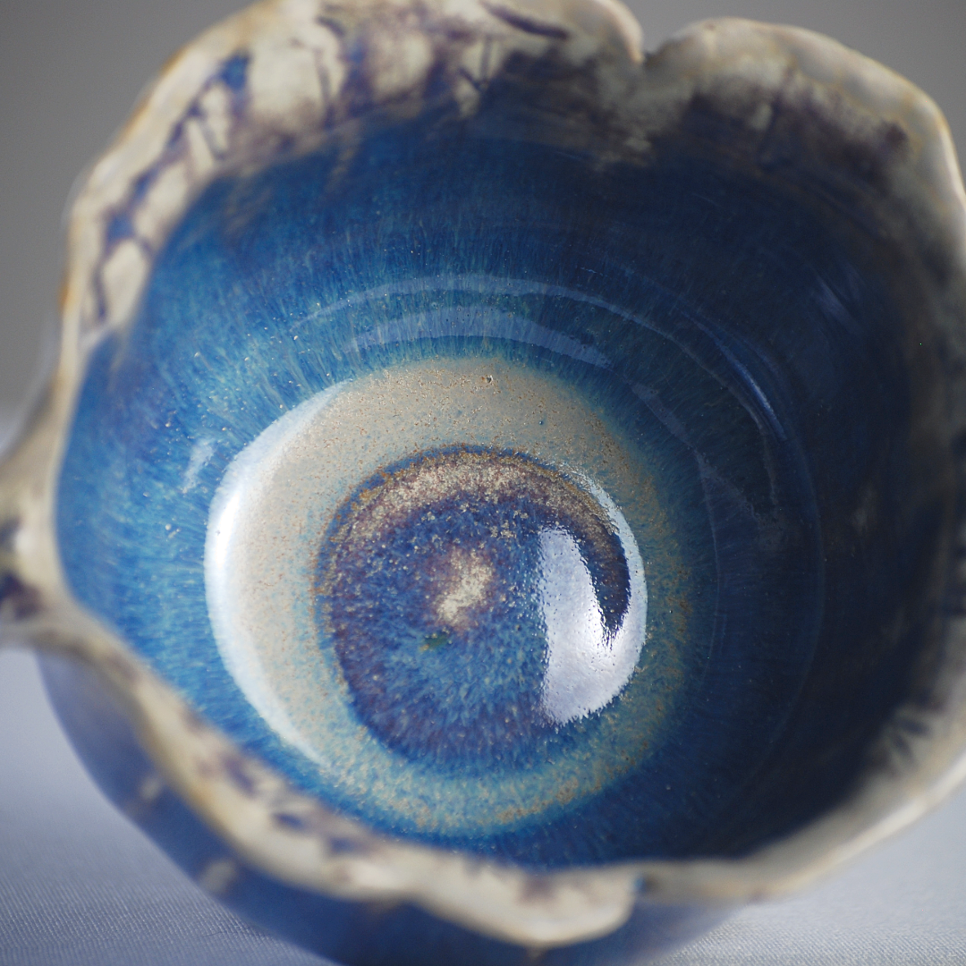 Delphinium | Handmade Matcha Bowl |