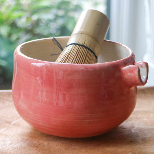 Pink Shade- Handmade Matcha Bowls