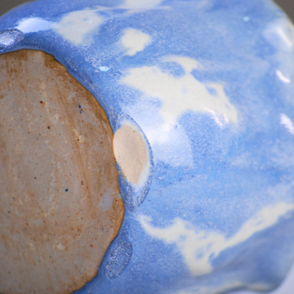 Blue Poppy| Handmade Matcha Bowl |