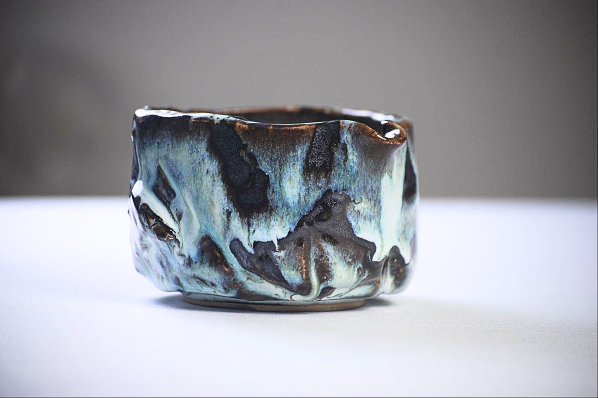 Waterfall | Handmade Matcha Bowl (Limited Rock Edition)