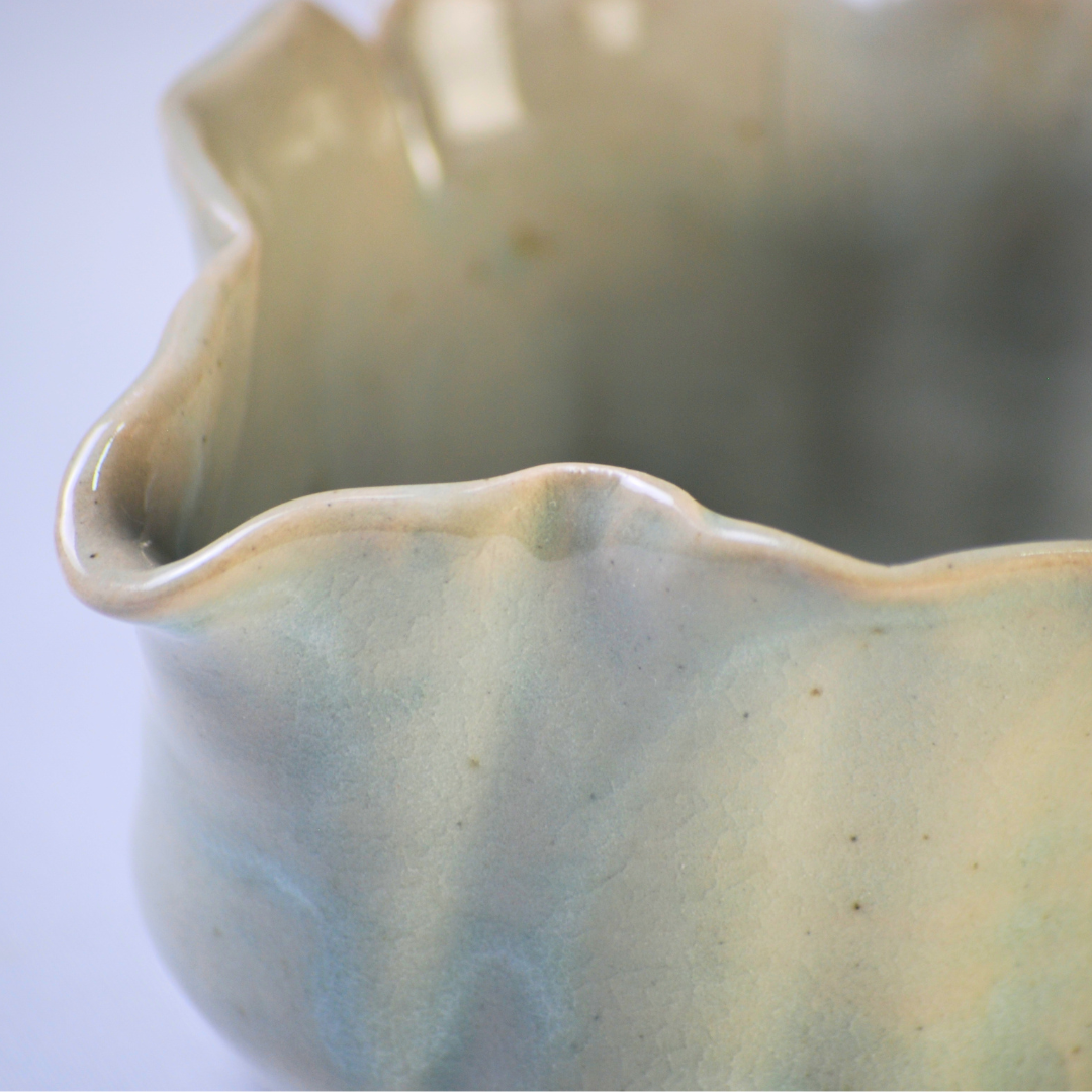 Bells of Ireland | Handmade Matcha Bowl |