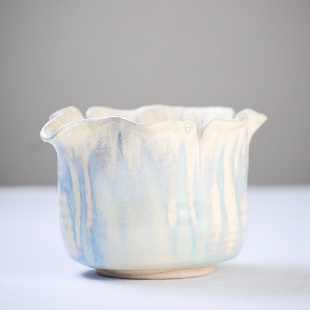 Delphinium | Handmade Matcha Bowl |