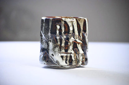 Golden Drift | Handmade Yunomi Cup