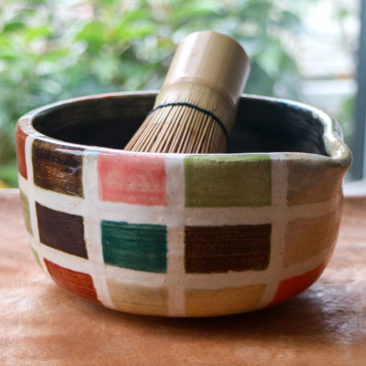 Color Palette- Handmade Matcha Bowls