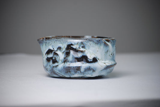 Waterfall (Type E) Chawan | Handmade Matcha Bowl