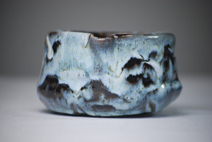Waterfall (Type E) Chawan | Handmade Matcha Bowl