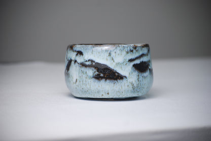 Waterfall (Type F) Chawan | Handmade Matcha Bowl