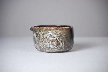 Golden Drift (Type B) | Handmade Matcha Bowl (Limited Rock Edition)