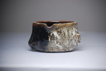 Golden Drift (Type B) | Handmade Matcha Bowl (Limited Rock Edition)