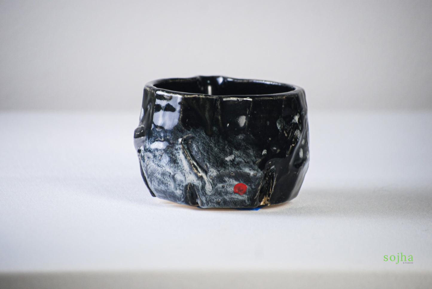 Black Abyss Handmade Chawan | Matcha Bowl