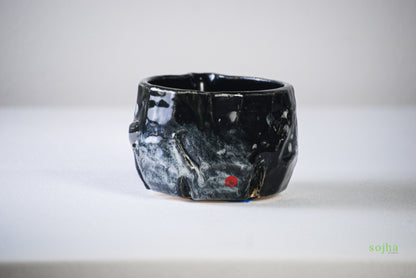 Black Abyss Handmade Chawan | Matcha Bowl