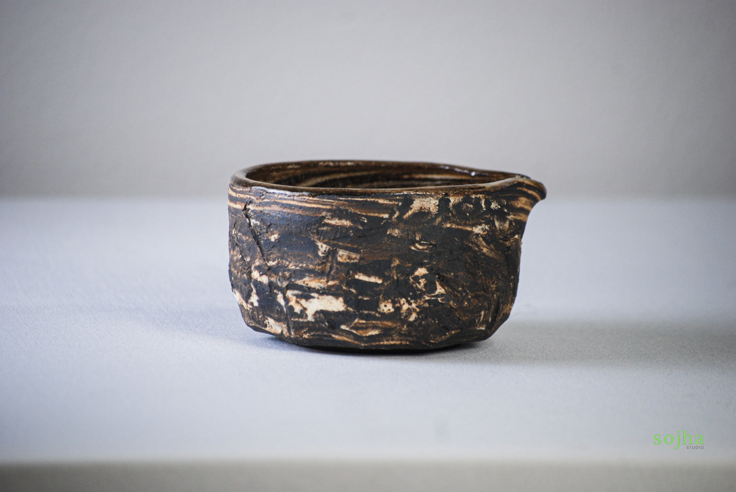 Natural Clay Handmade Chawan | Matcha Bowl (Type A)