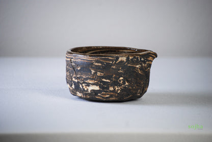 Natural Clay Handmade Chawan | Matcha Bowl (Type A)