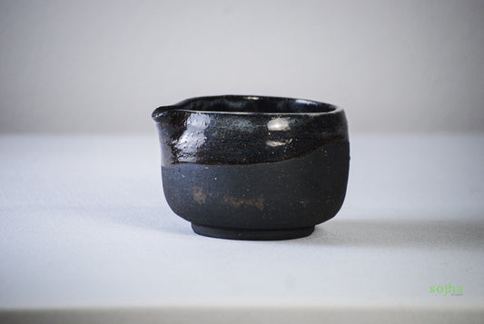 Obsidian Handmade Chawan | Matcha Bowl