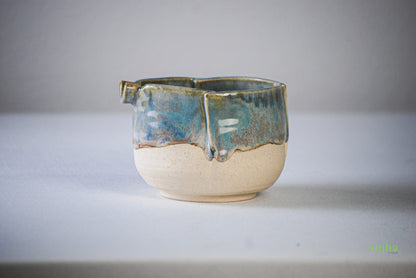Ocean Blue Handmade Chawan | Matcha Bowl