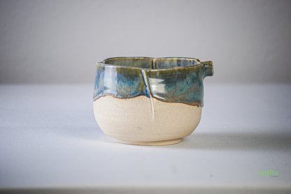 Ocean Blue Handmade Chawan | Matcha Bowl