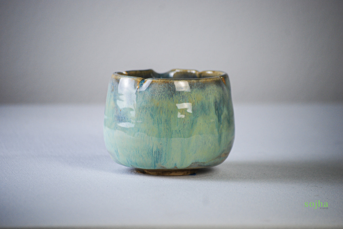 Blue Violet Handmade Chawan | Matcha Bowl