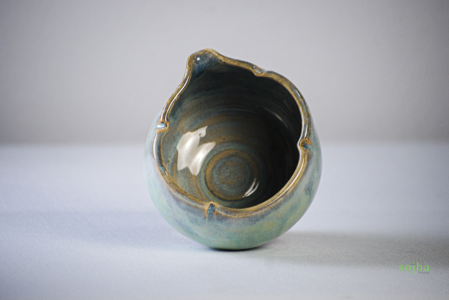 Blue Violet Handmade Chawan | Matcha Bowl