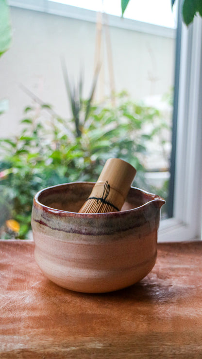 Desert Bloom- Handmade Matcha Bowls