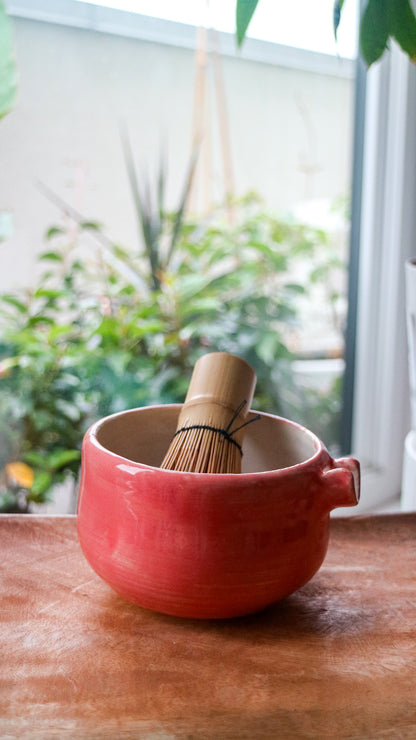 Pink Shade- Handmade Matcha Bowls