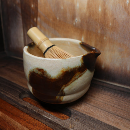 Marble Handmade Matcha Bowl | Ceramic Chawan