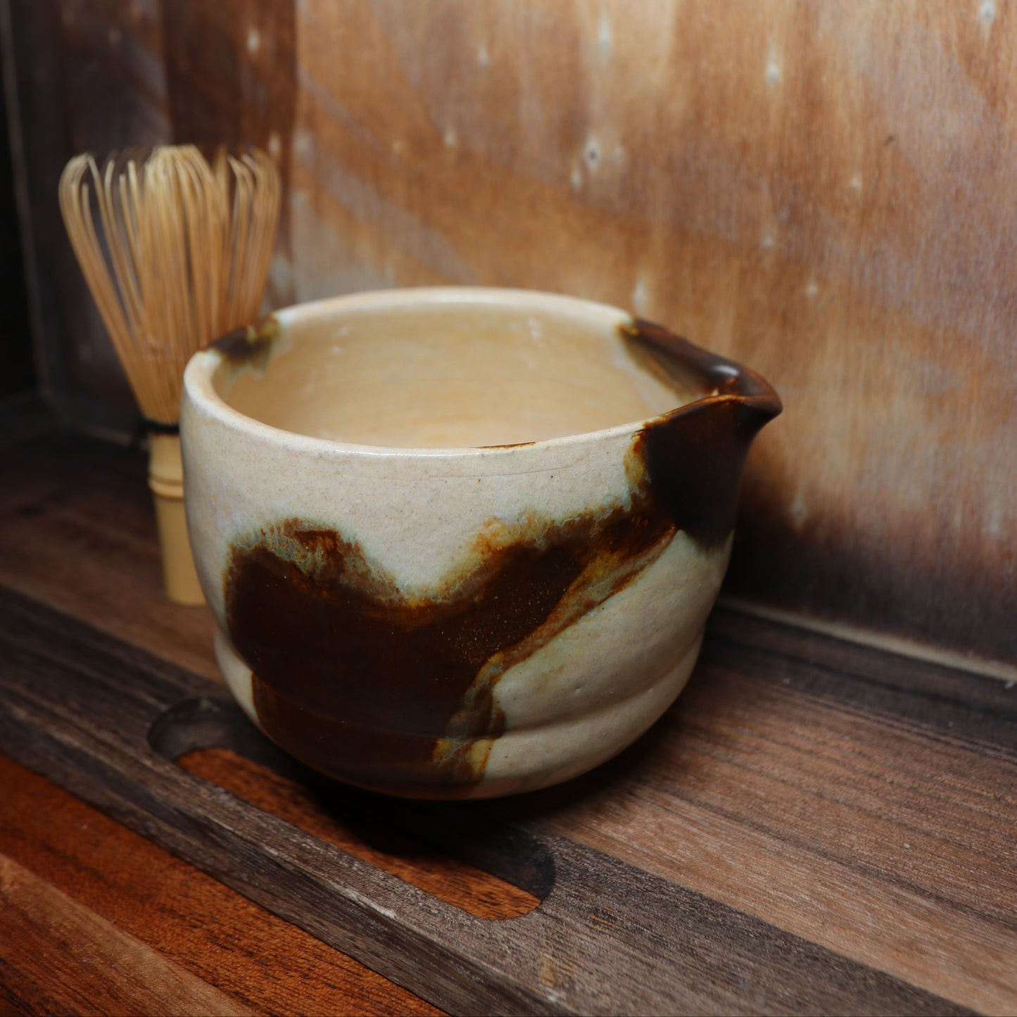 Marble Handmade Matcha Bowl | Ceramic Chawan
