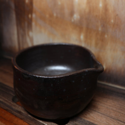 Matte Brown Handmade Matcha Bowl | Ceramic Chawan