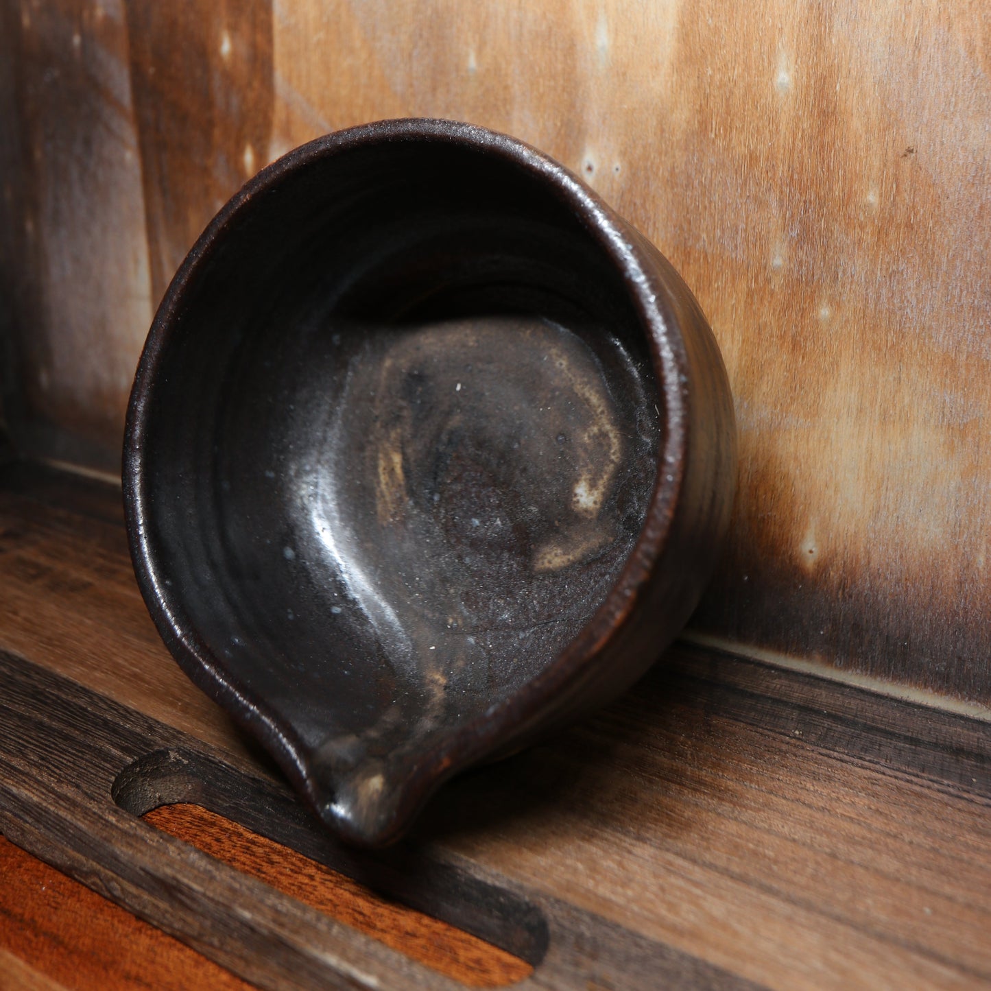 Matte Brown Handmade Matcha Bowl | Ceramic Chawan