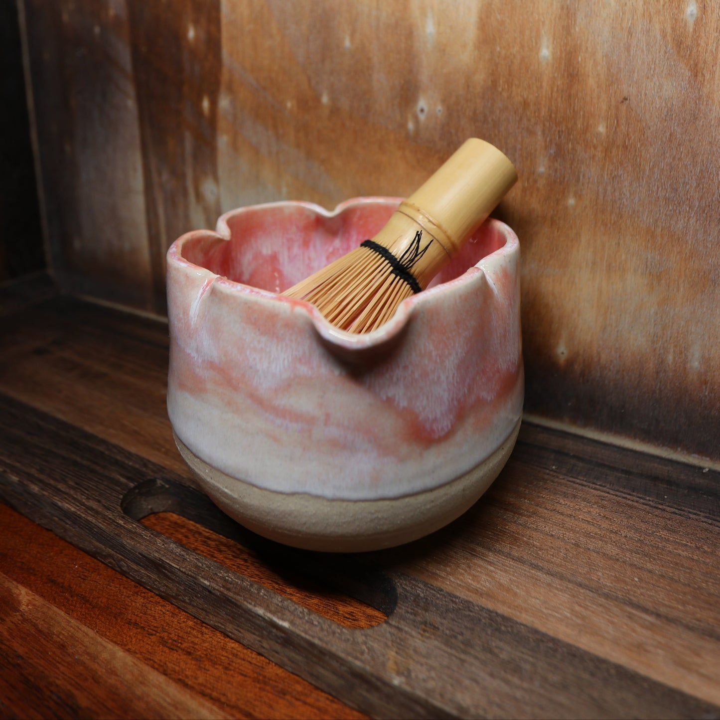 Sakura Handmade Matcha Bowl | Cherry Blossom Chawan