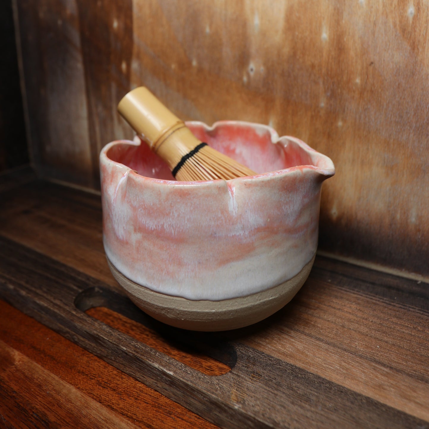 Sakura Handmade Matcha Bowl | Cherry Blossom Chawan