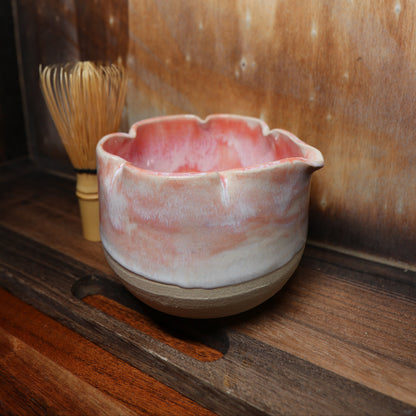 Sakura Handmade Matcha Bowl | Cherry Blossom Chawan