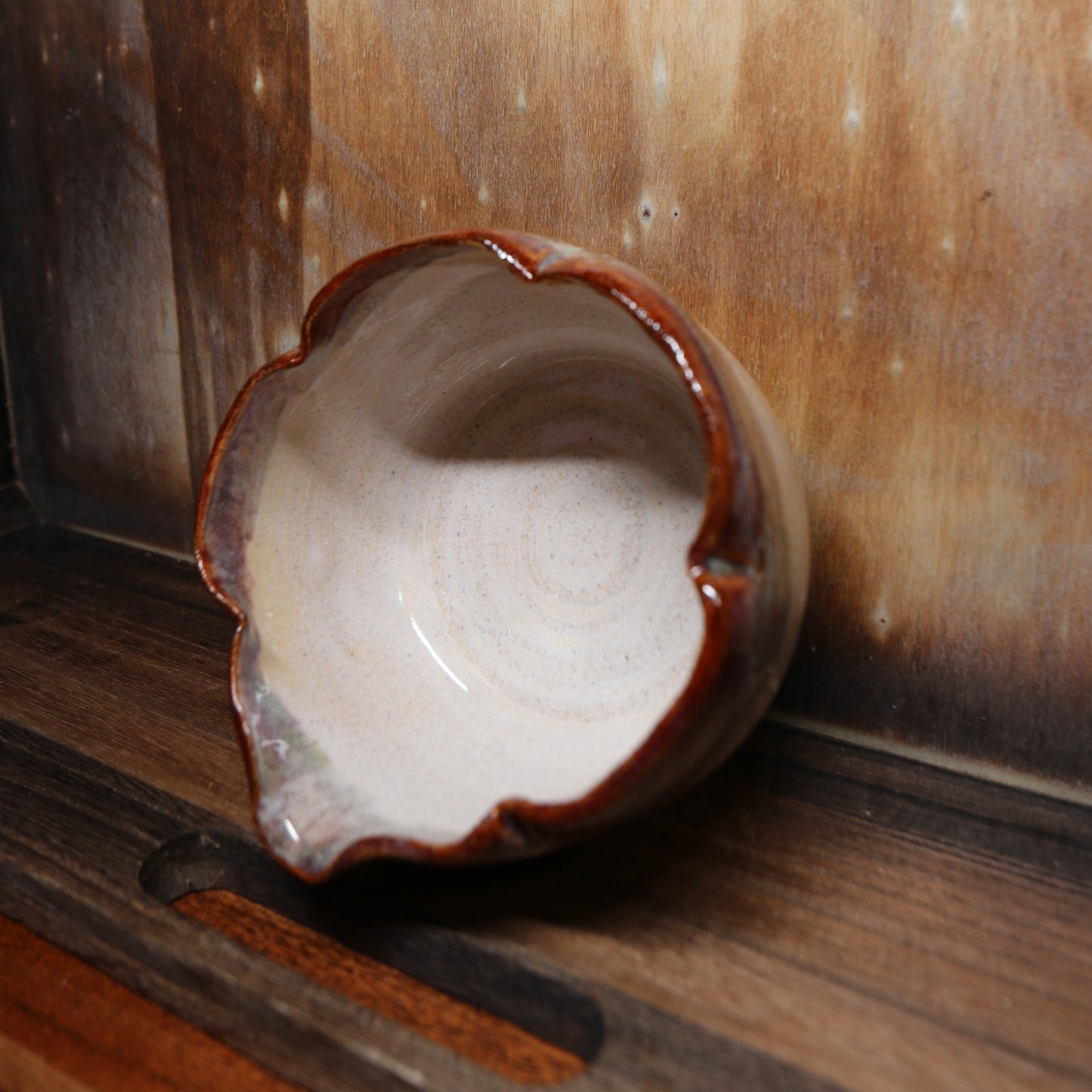 Red Blossom Handmade Matcha Bowl | Ceramic Chawan