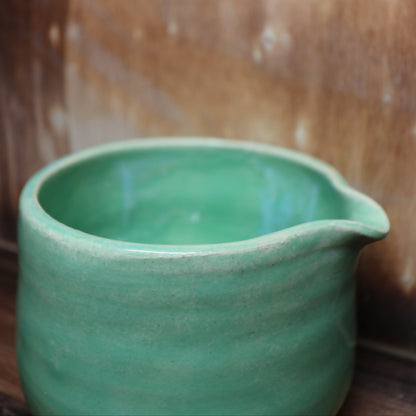 Celadon Green Handmade Matcha Bowl | Ceramic Chawan
