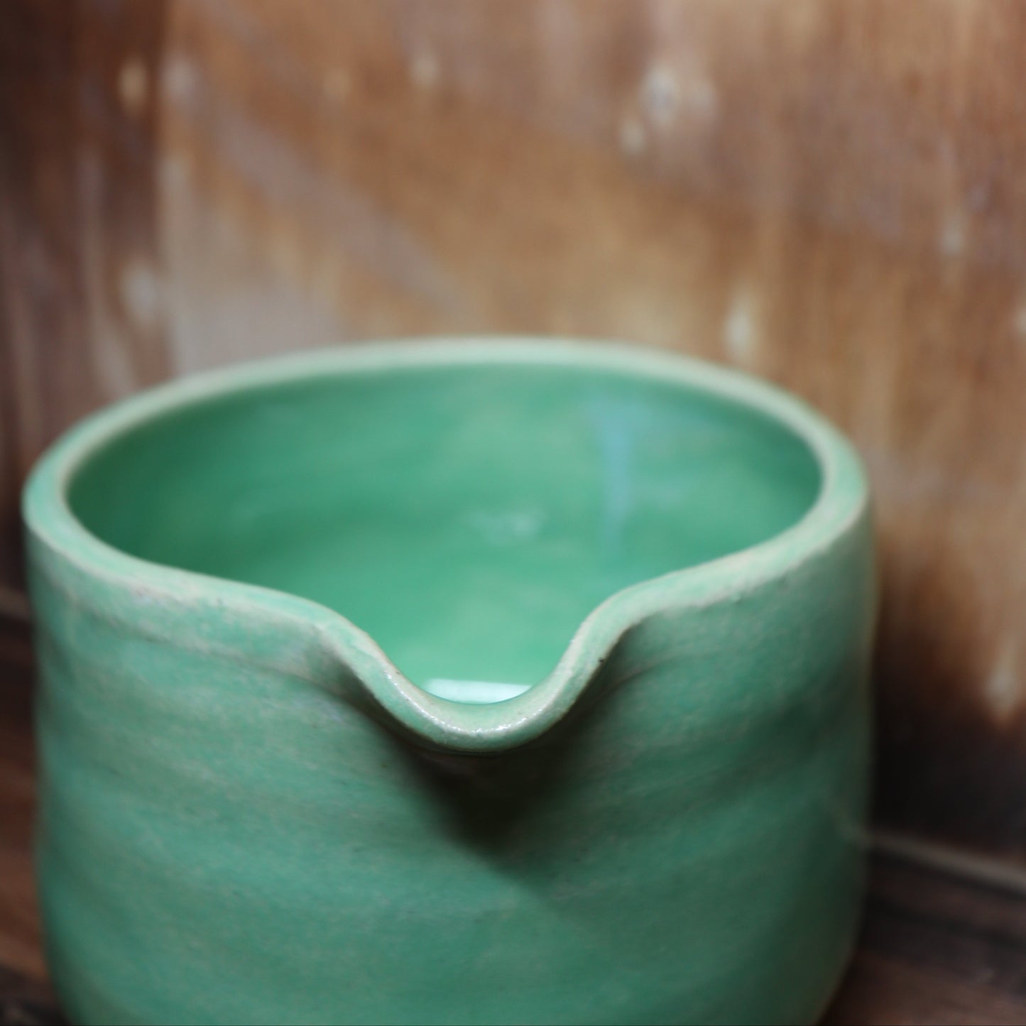 Celadon Green Handmade Matcha Bowl | Ceramic Chawan