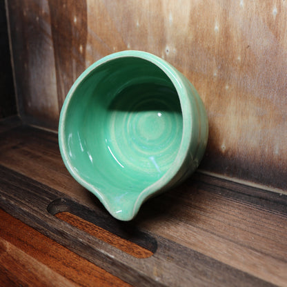 Celadon Green Handmade Matcha Bowl | Ceramic Chawan