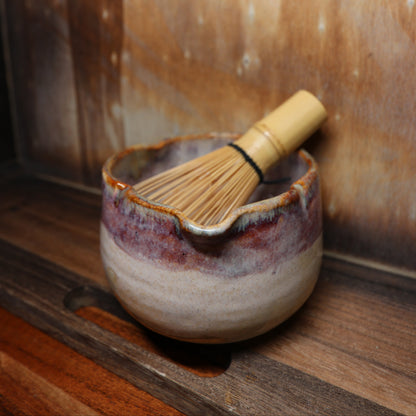 Cherry Blossom Handmade Matcha Bowl | Ceramic Chawan