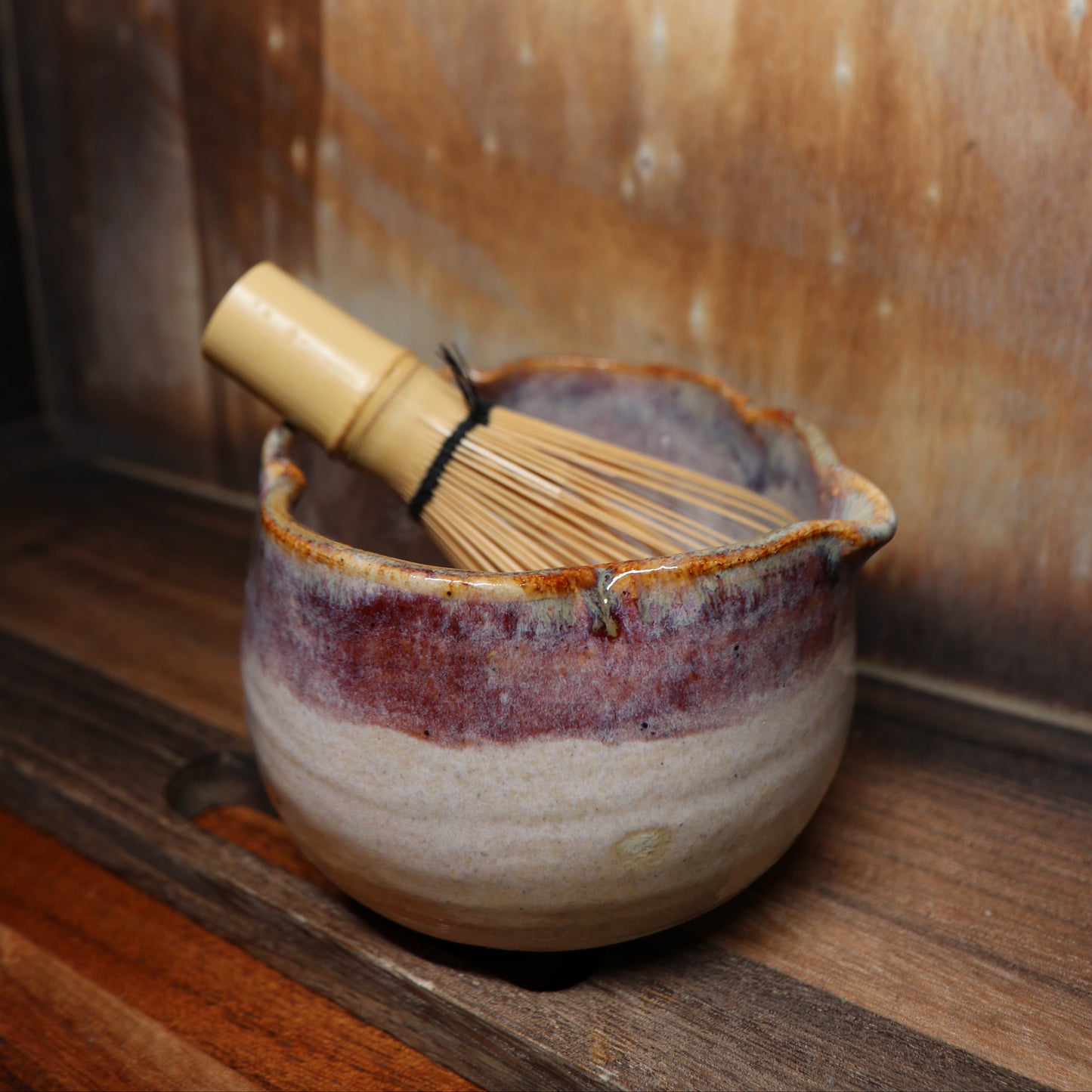 Cherry Blossom Handmade Matcha Bowl | Ceramic Chawan