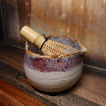 Cherry Blossom Handmade Matcha Bowl | Ceramic Chawan