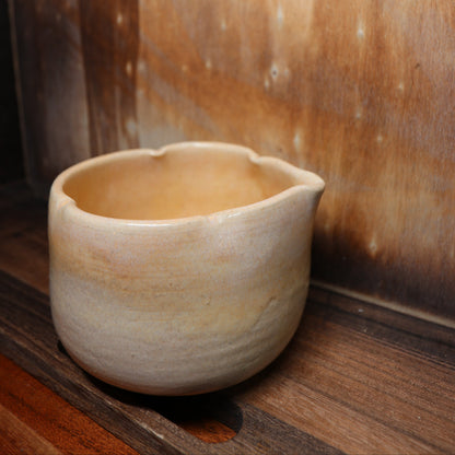Orange Blossom Handmade Matcha Bowl | Ceramic Chawan