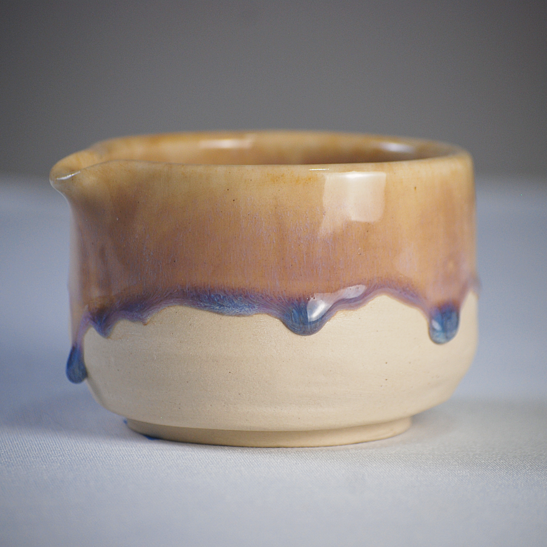 Purple Drip | Handmade Matcha Bowl | Type A