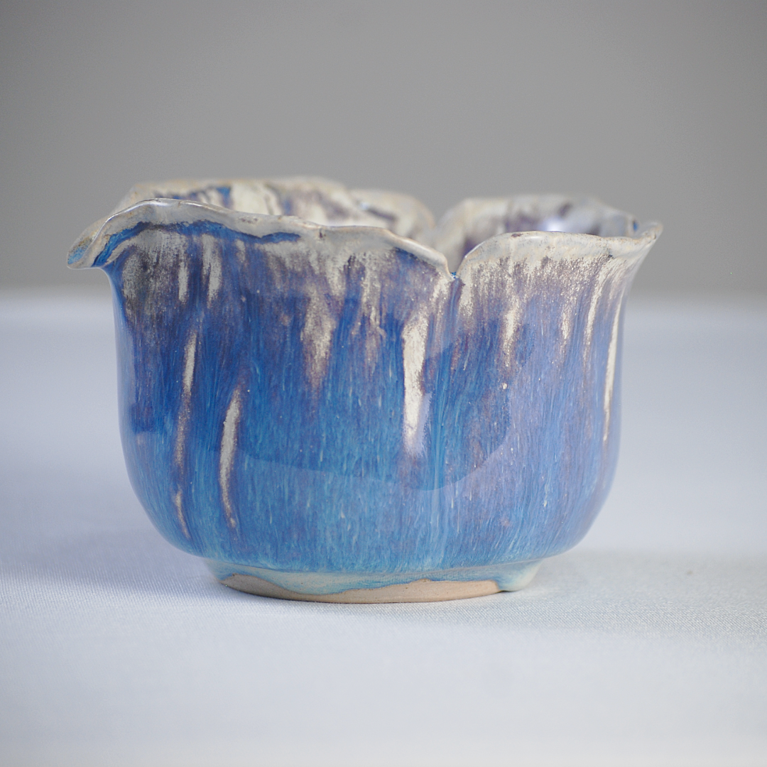 Delphinium | Handmade Matcha Bowl |